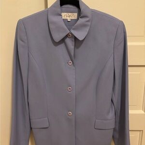 Career essentials  Purple Tailored Blazer Suit Jacket